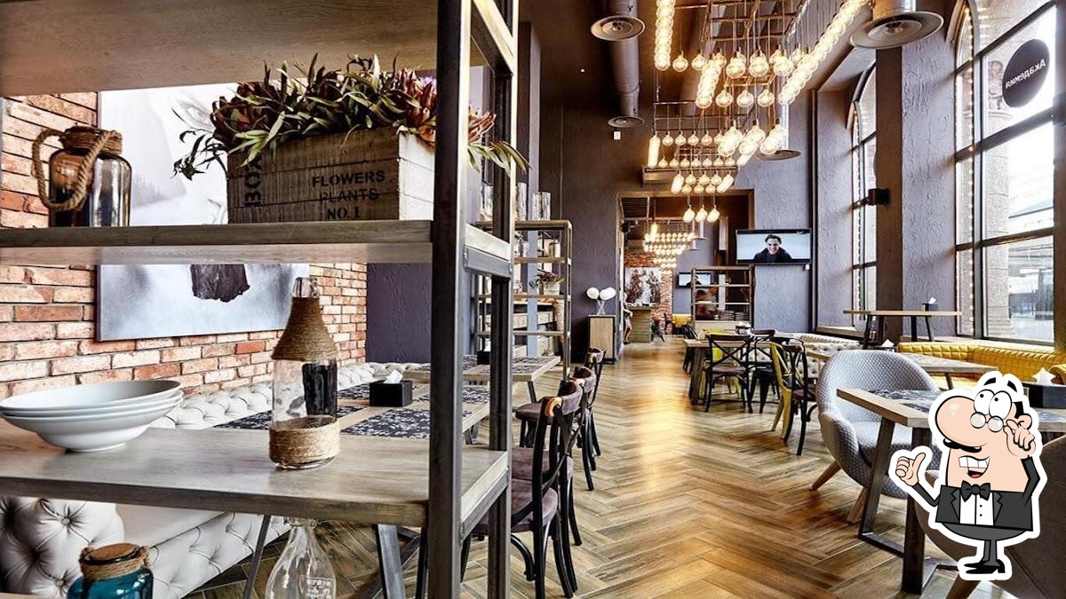 Интерьер "Terra pizza".