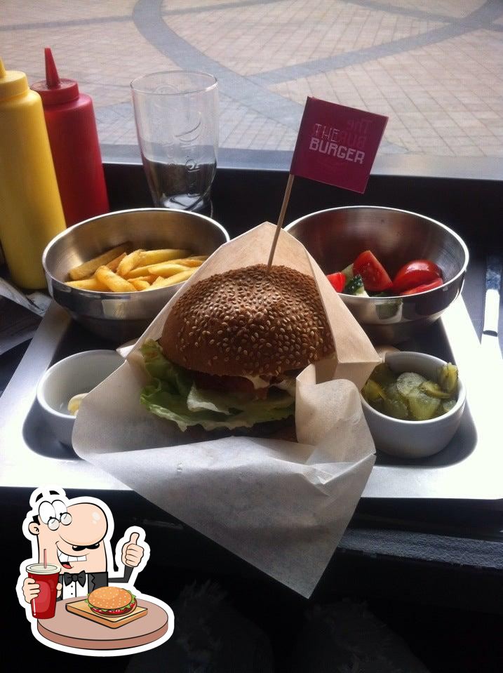  Закажите  гамбургеры в "Ресторан The Burger".