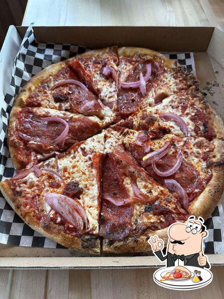 В "Rocket Pie Pizza" вы можете  заказать  пиццу.