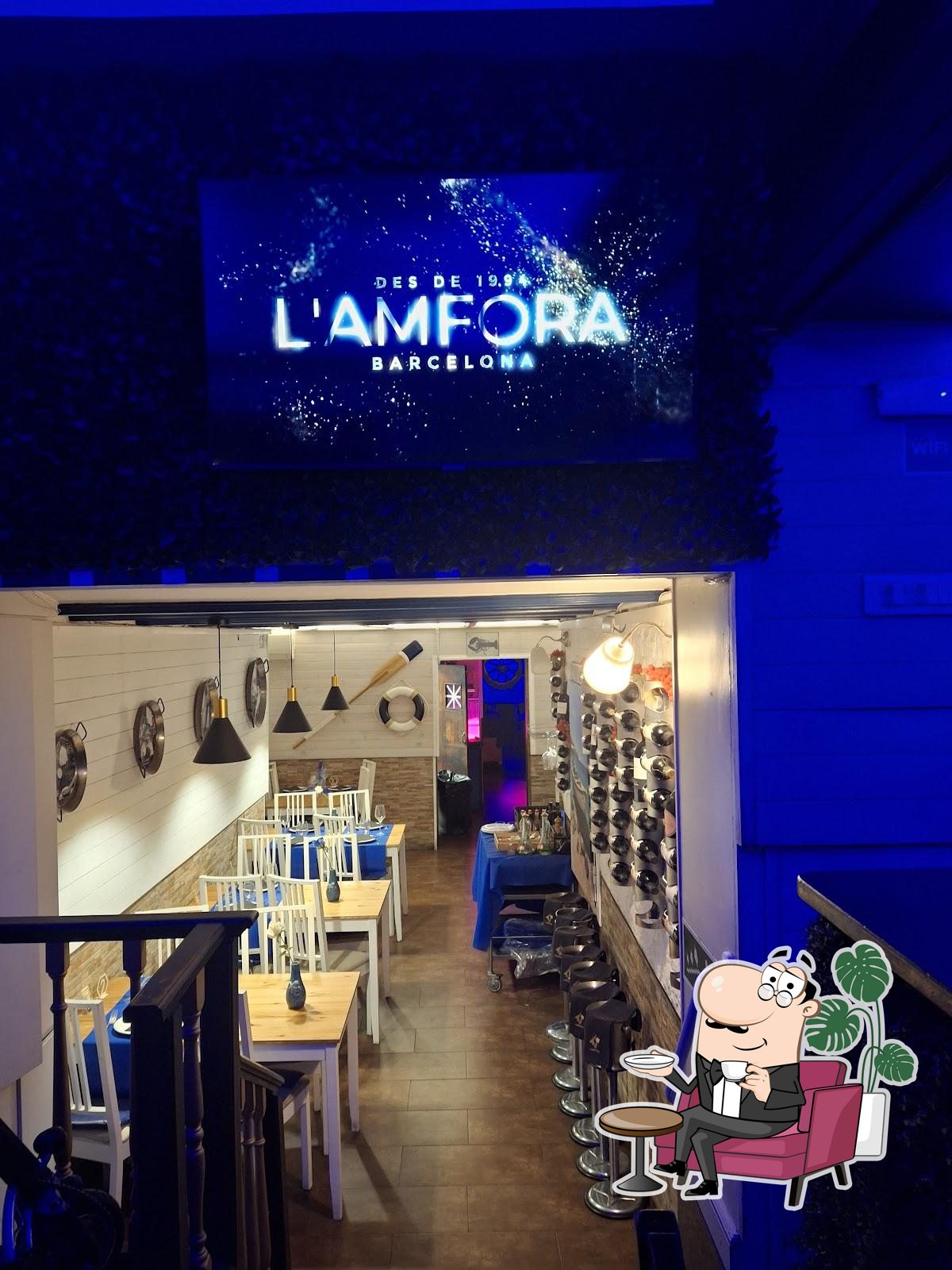 Интерьер "L'Àmfora".