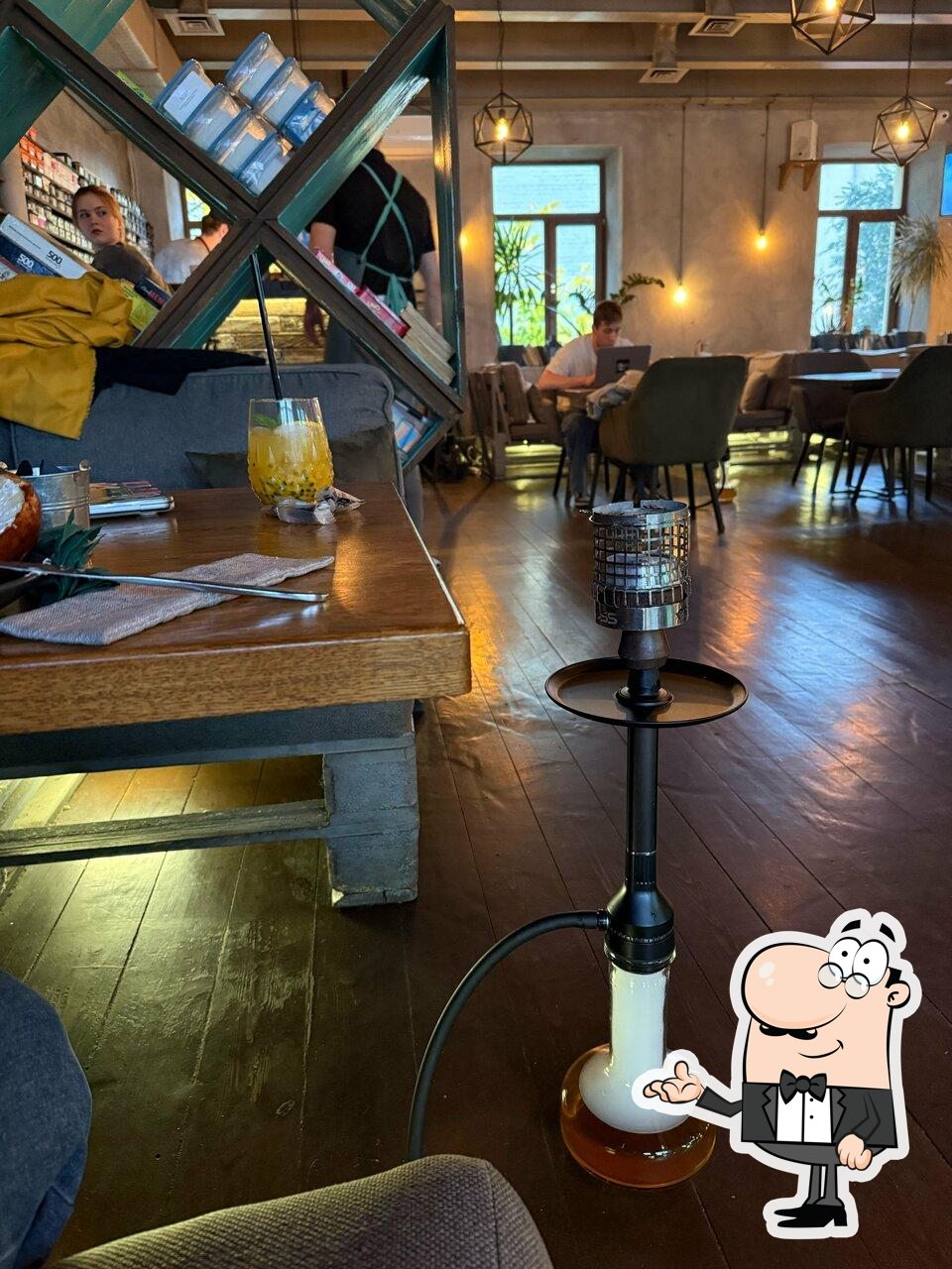 Интерьер "Кальянная БИБЛИОТЕКА Shisha Lounge Арбат".