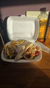 Мясо в лаваше