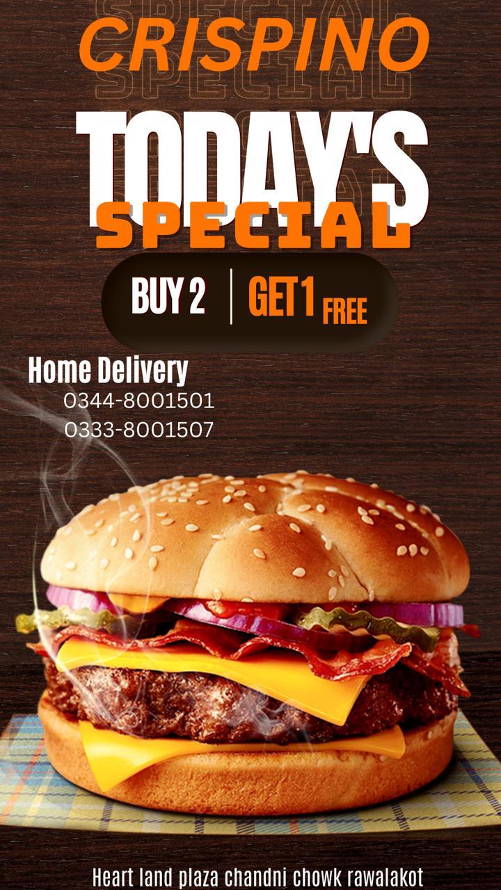 Crispino - Pizza Burger BBQ