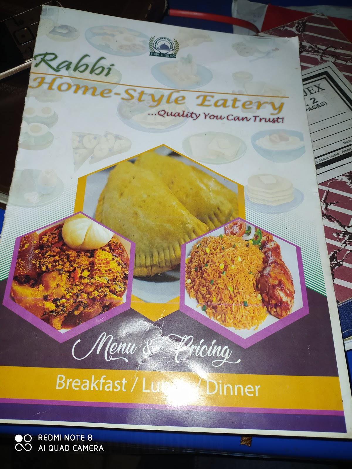 Rabbi Home Style Eatery