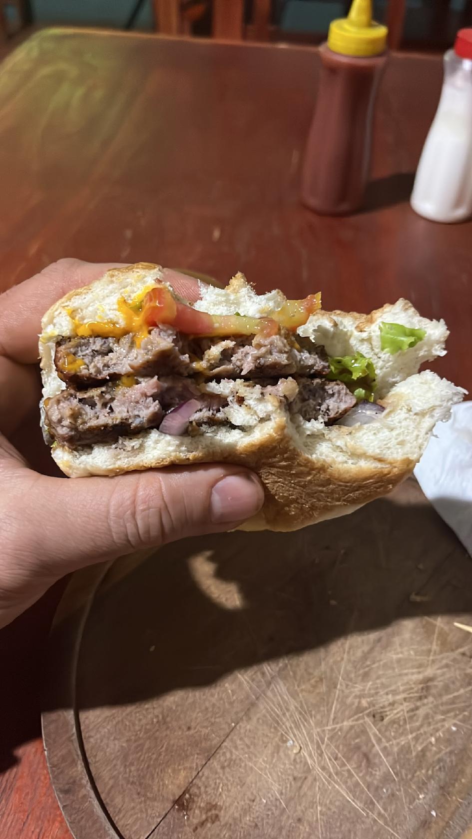 Hamburguesas a la parrilla pablito